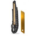 ARMERO Нож с сегментным лезвием, стальной, лезвия Tytan 5шт 